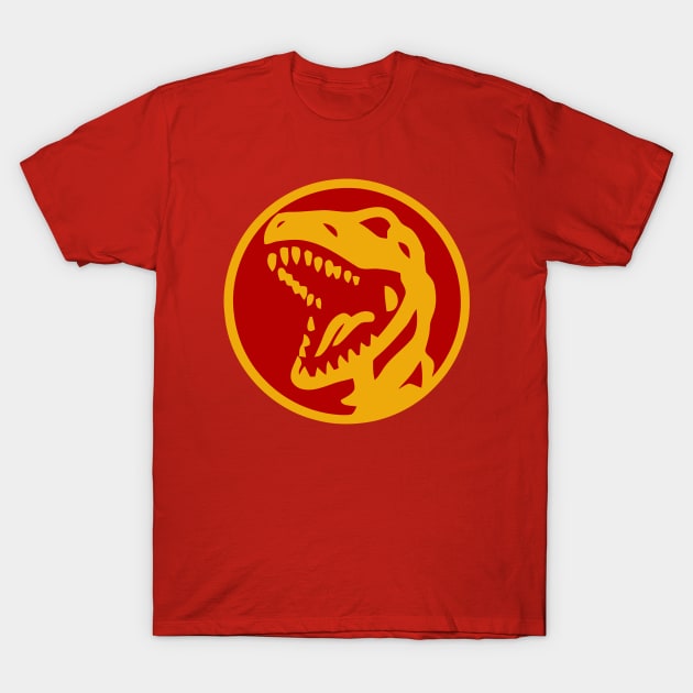Tyrannosaurus Red T-Shirt by conatron13